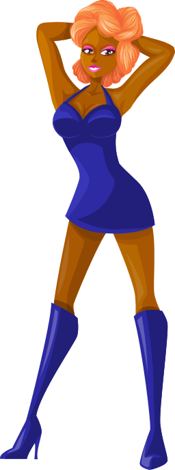 파란색 그림
