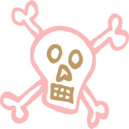 만화 skull crossbones