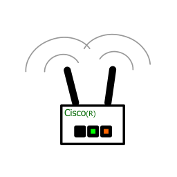 cisco 무선 대패 아이콘