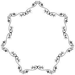 8 편들어진 꽃 국경