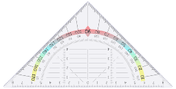 기하학 protractor