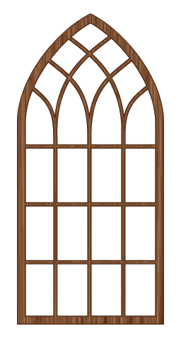 gothic 작풍 창