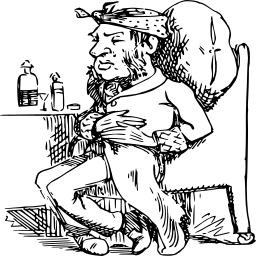 A 사람 Sitting 에 A 화장실