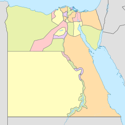 지도 egypt outline