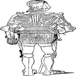 medieval 장갑 군인