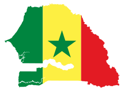 senegal 지도