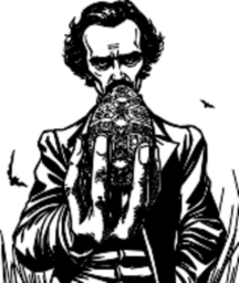 edgar allan poe 유지 a skull