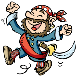 행복한 pirate 춤
