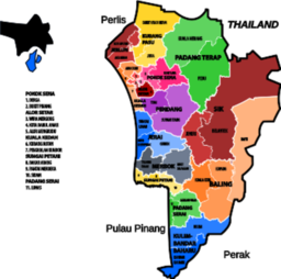 지도 malaysia kedah
