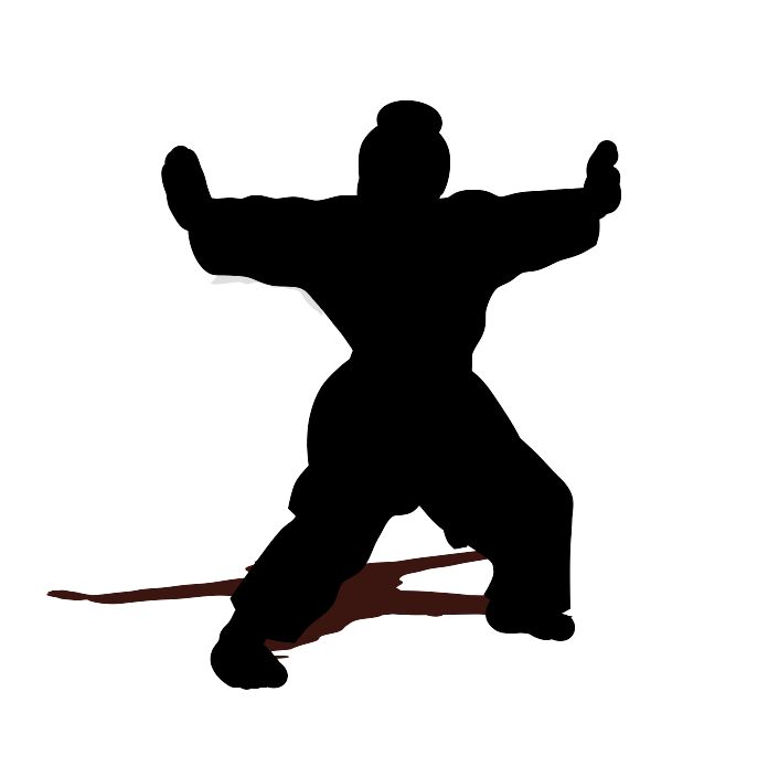 karate stance 그림