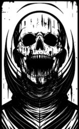 Skeleton Wearing A 후드