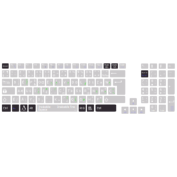 spanish azerty 키보드 레이아웃 상단보기