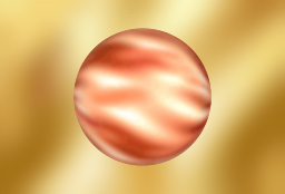 금에 구리 orb