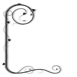 decorative scroll design