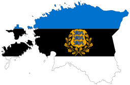 estonia emblem 지도