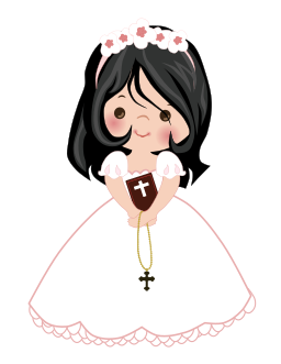 첫째 communion 소녀