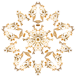 황금 snowflake 2