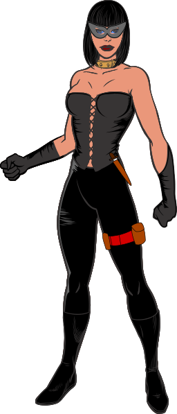 가면 catwoman stance