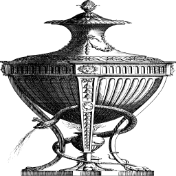 An Ornate Urn 와 A 용 에 상단