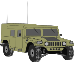 무선 안테나 humvee