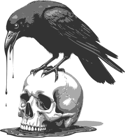 skull에 떨어졌다