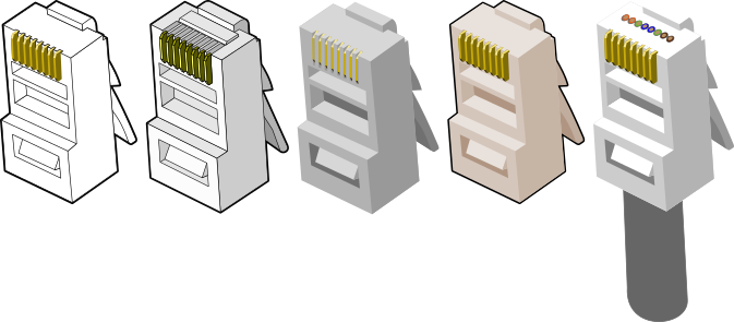 rj45 연결관 유형