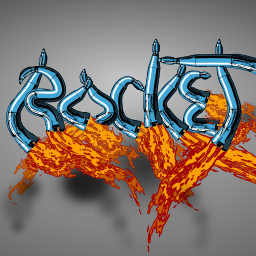 Rocket 로고 텍스트