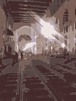 sepia 아카이브 walkway