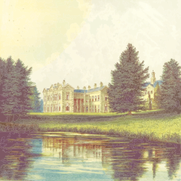 serene mansion 반사