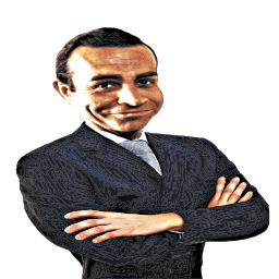 smiling businessman 크로스 팔
