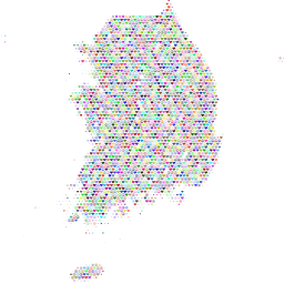 한국 지도