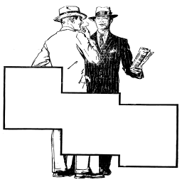 A Drawing Of A Man And A Woman Holding A Sign