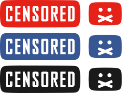 censored 상표 변종