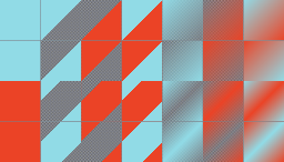 산호 cyan chevron 그리드