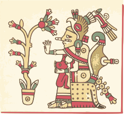 mesoamerican deity 그림