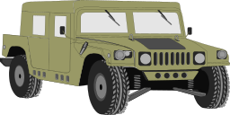 올리브 humvee sideview 2