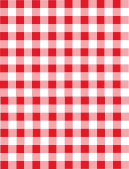 레드 gingham 체크