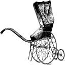 Silhouette 아기 유모차