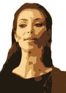 stylized mona 리사