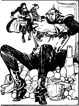 마을에 일출