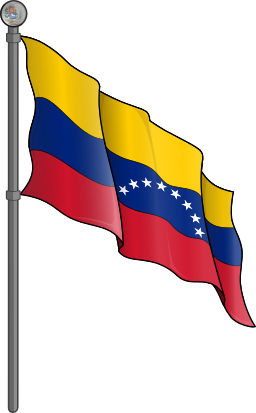 colombia와 venezuela 플래그