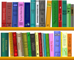 bookhelf에 다채로운 책 2