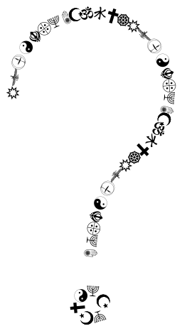 장식적인 질문 표 outline