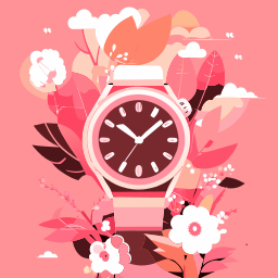 꽃 핑크 watch
