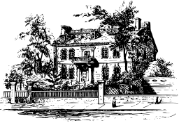 haunted 집 silhouette 2