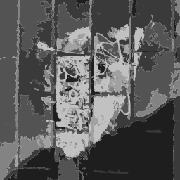 monochrome weathered wall posters