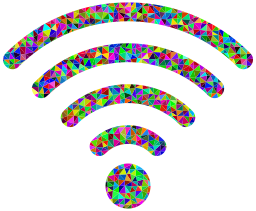 다색 wifi 신호