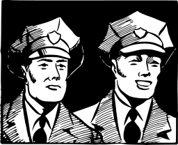 트윈 경찰관 초상화