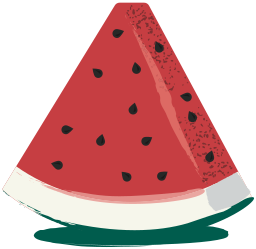 watermelon 조각 일