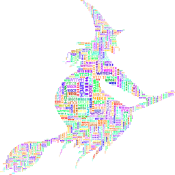 다른 언어의 Words와 미국 지도